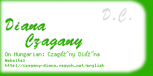 diana czagany business card